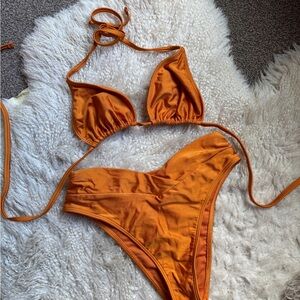 Abercrombie & Fitch Burnt Orange Bikini Set